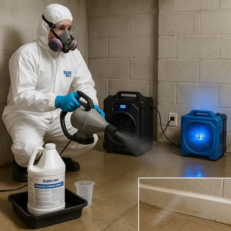Sanitization and Odor Removal process in Belle, MO