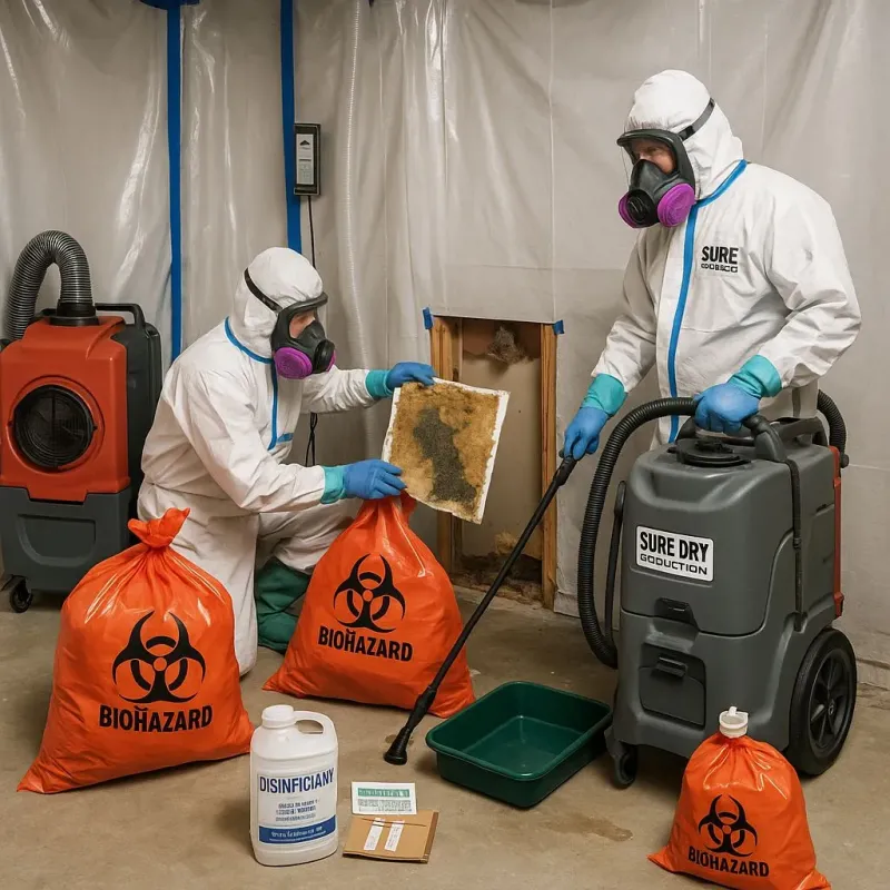 Contaminated Water Handling Protocols process in Belle, MO